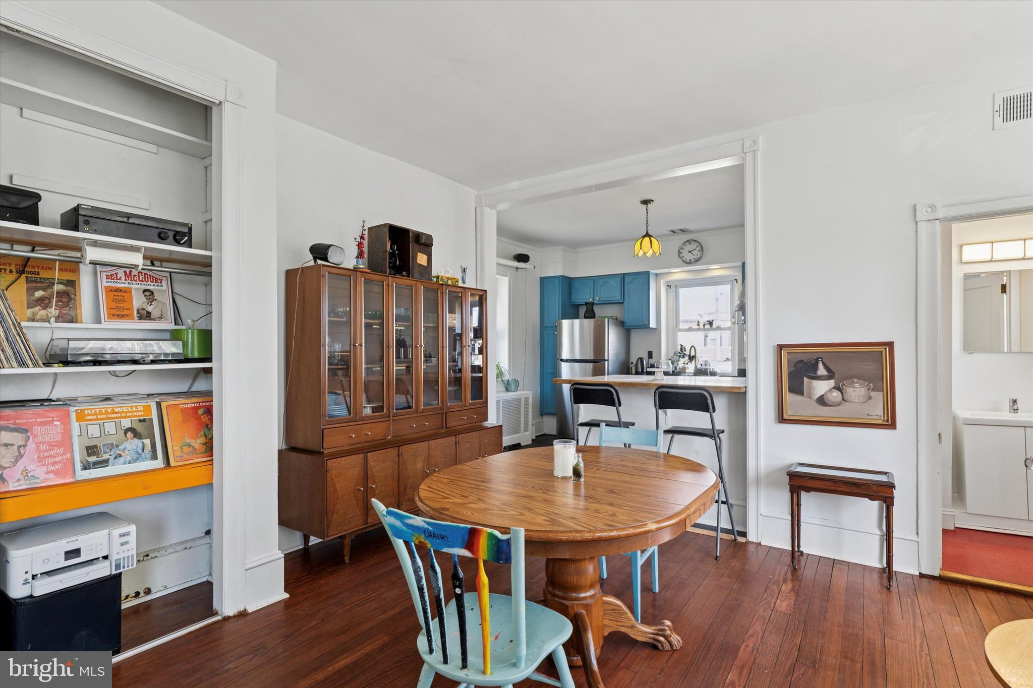 305 Grayling Avenue Narberth, PA 19072 - Photo 11 of 40 a view of a dining room with furniture and wooden floor