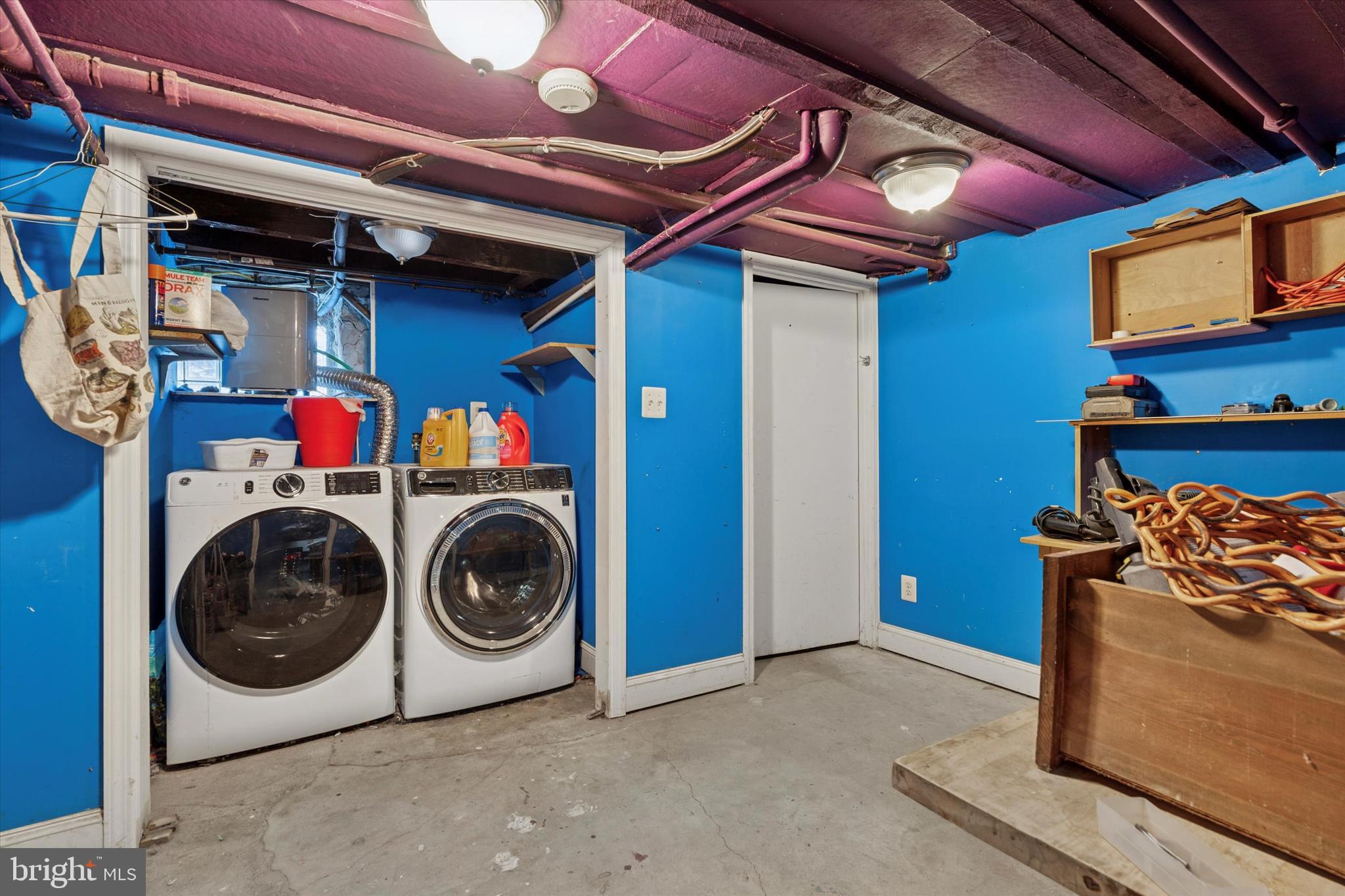 305 Grayling Avenue Narberth, PA 19072 - Photo 29 of 40 a utility room with dryer and washer