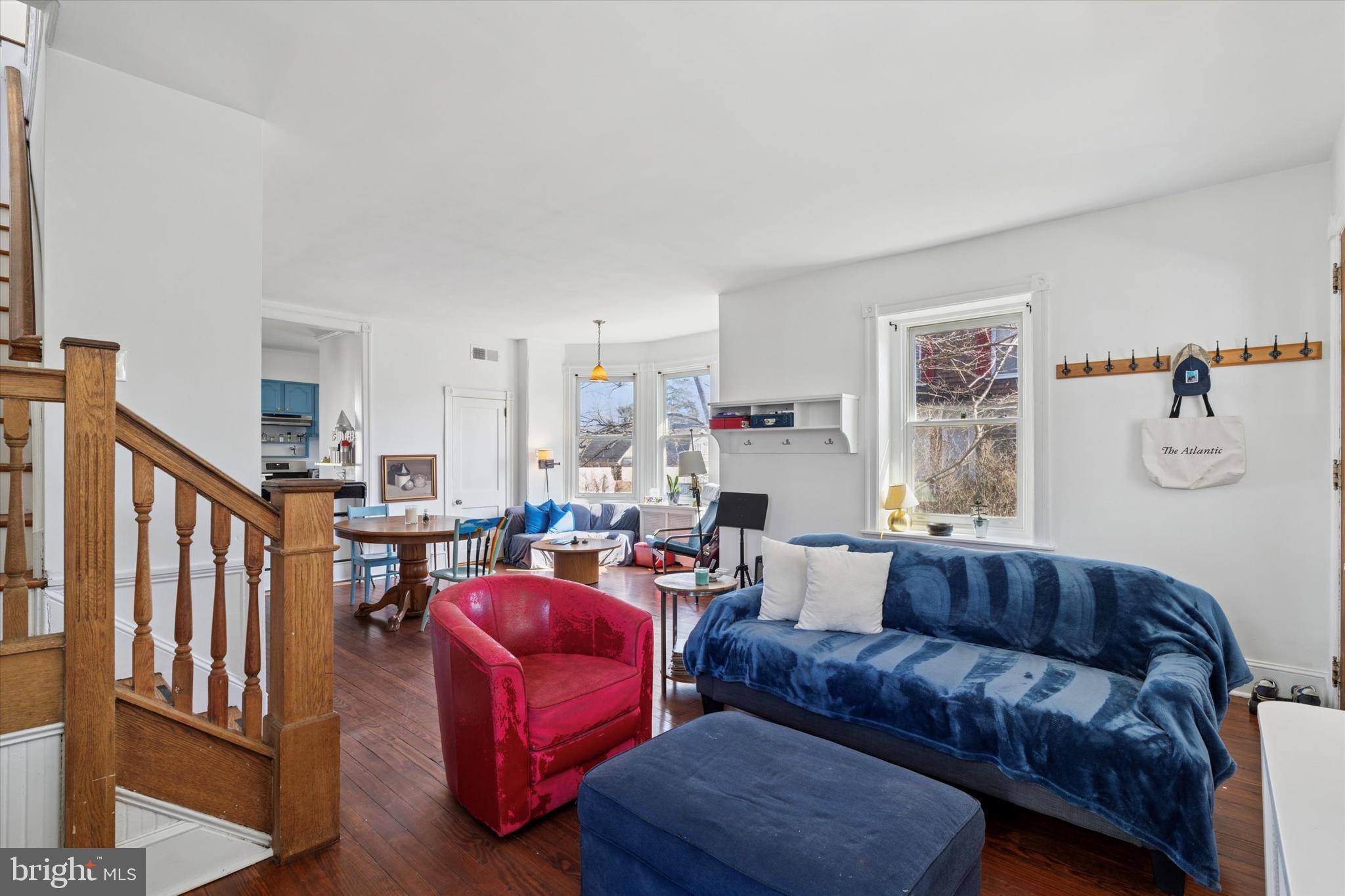 305 Grayling Avenue Narberth, PA 19072 - Photo 9 of 40 a living room with furniture fireplace and a window