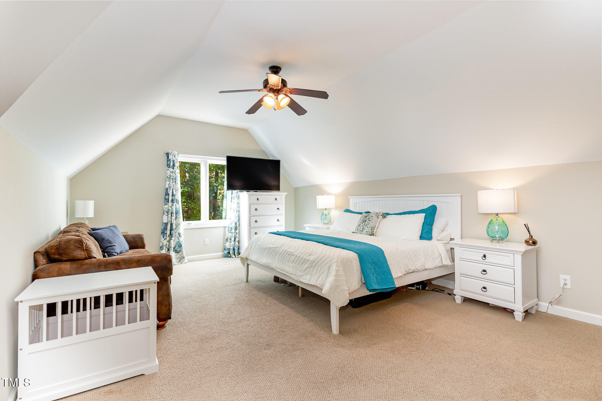 816 Thatcher Way Raleigh, NC 27615 - Photo 35 of 53 a bedroom with furniture and windows