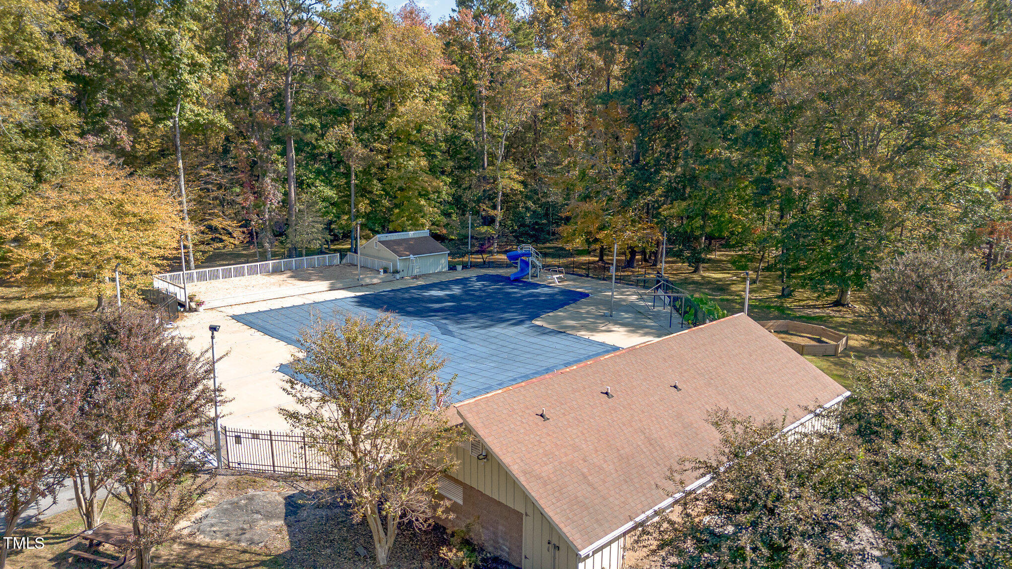 816 Thatcher Way Raleigh, NC 27615 - Photo 51 of 53 a view of a yard with trees