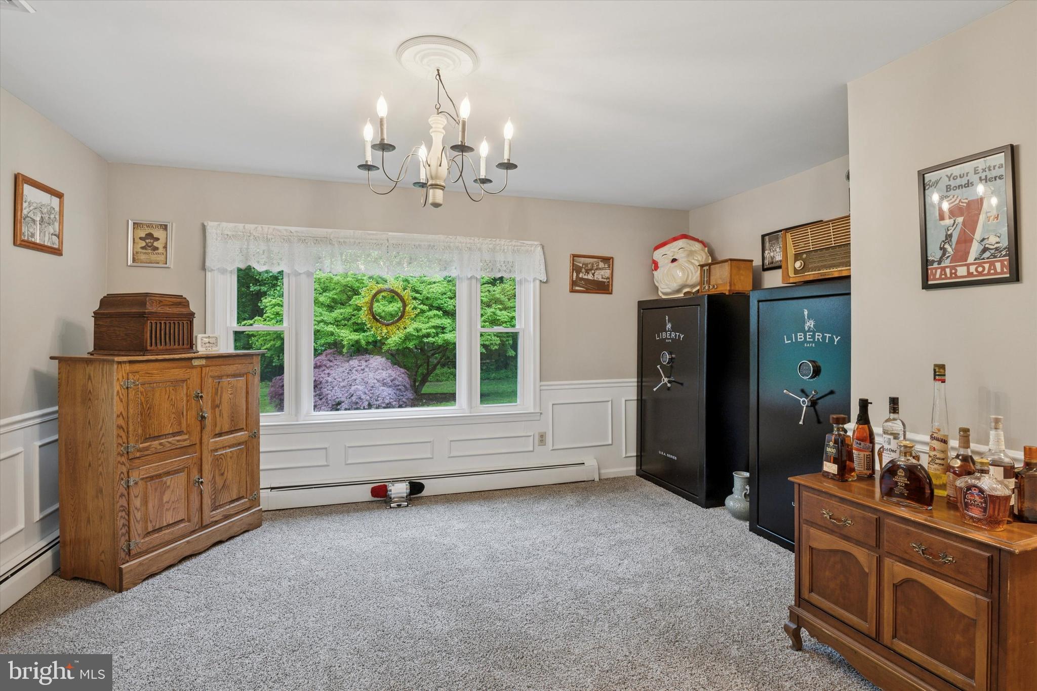 227 Parsons Road Landenberg, PA 19350 - Photo 15 of 40 a living room with furniture and a chandelier