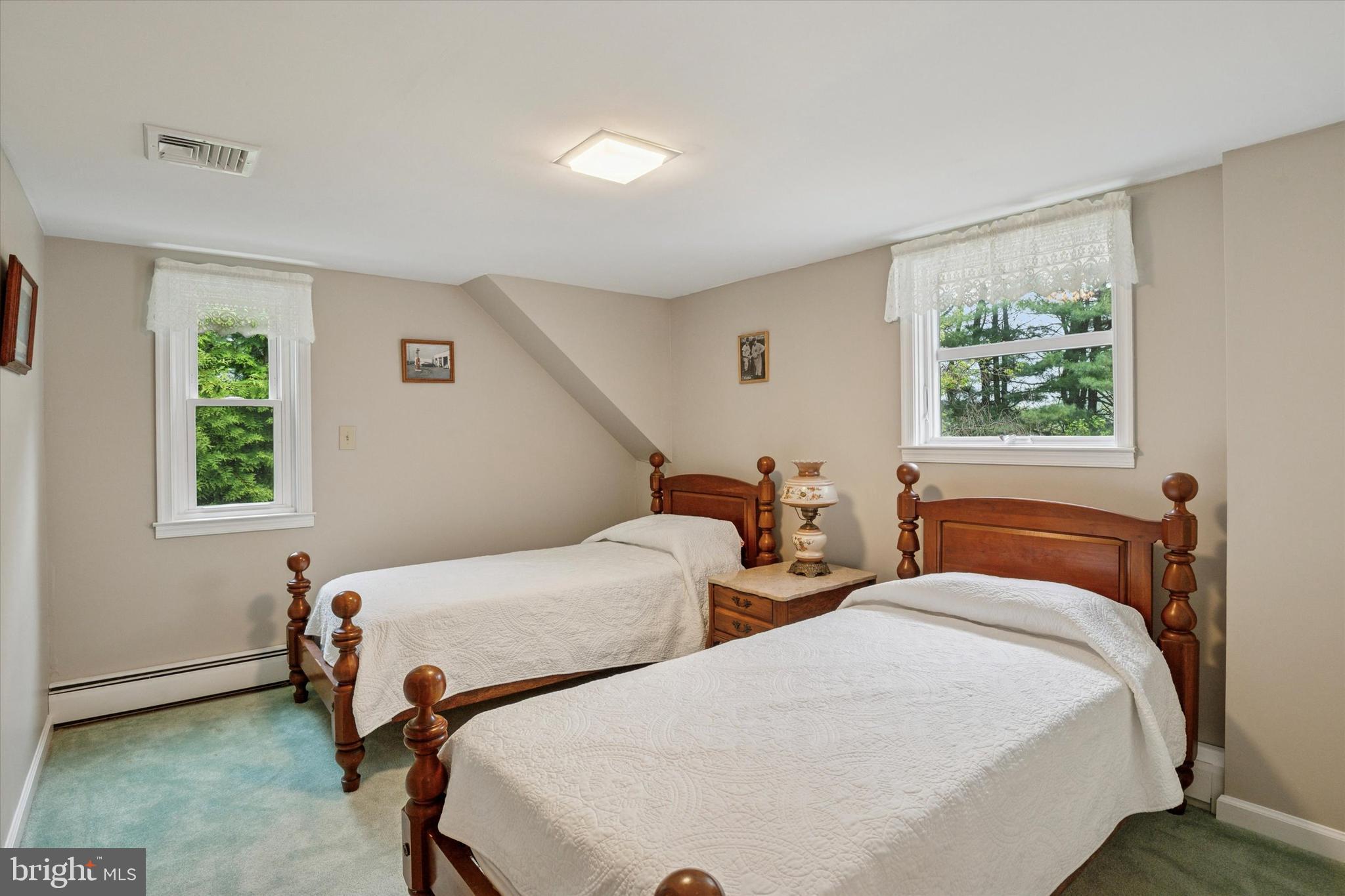 227 Parsons Road Landenberg, PA 19350 - Photo 21 of 40 a bedroom with two beds and a window