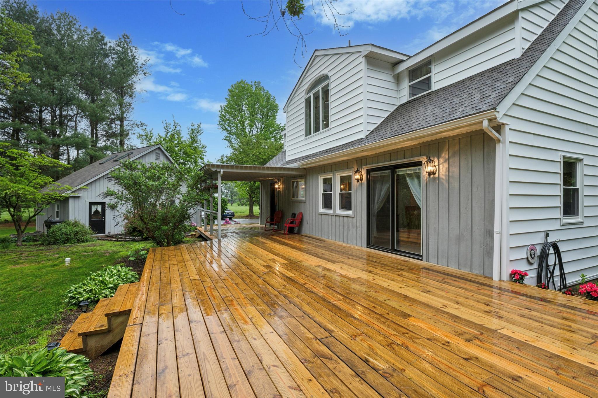 227 Parsons Road Landenberg, PA 19350 - Photo 32 of 40 a view of outdoor space yard and deck