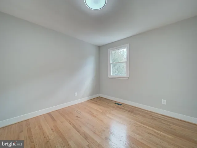 wooden floor in an empty room