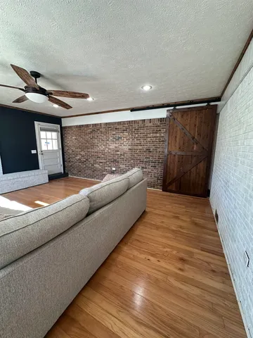 a living room with a couch