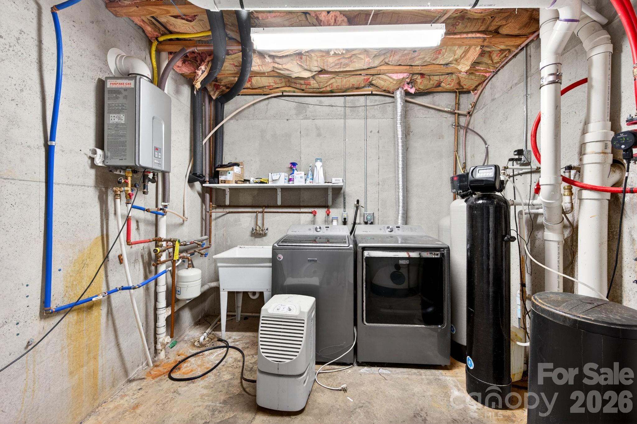 235 Bull Creek Road Asheville, NC 28805 - Photo 32 of 47 a view of storage and utility room