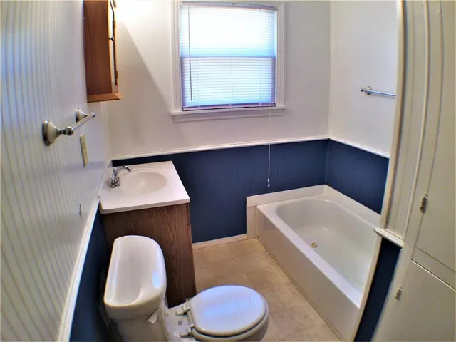 a bathroom with a sink and a toilet