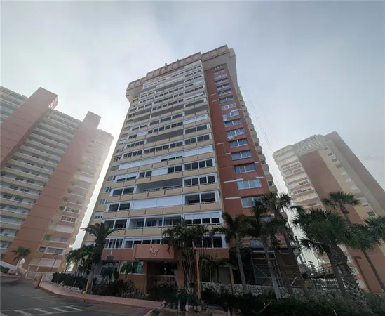 a front view of a building