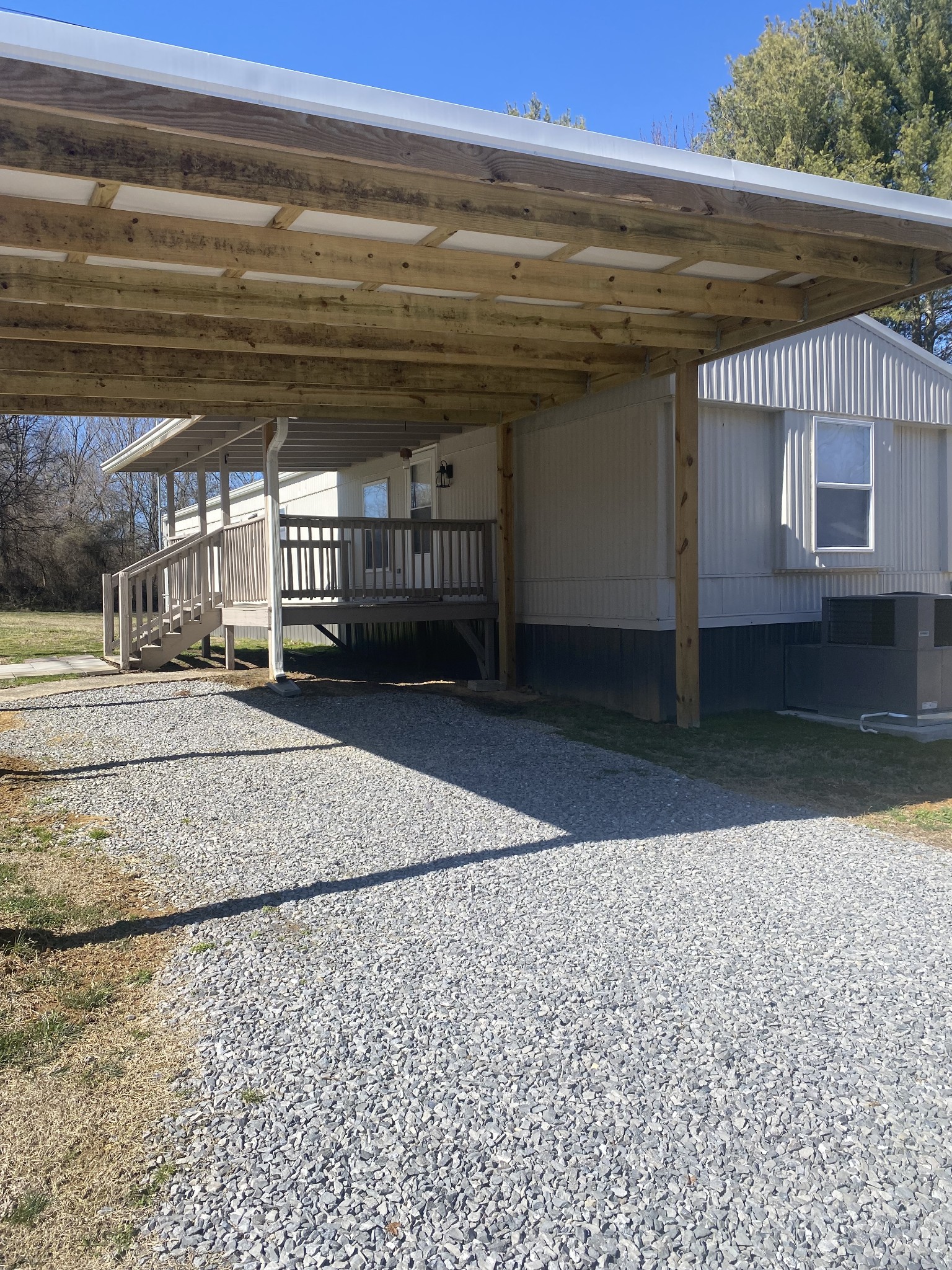 404 B Dorris Road, Unit B Portland, TN 37148 - Photo 19 of 24 a view of a backyard of a house