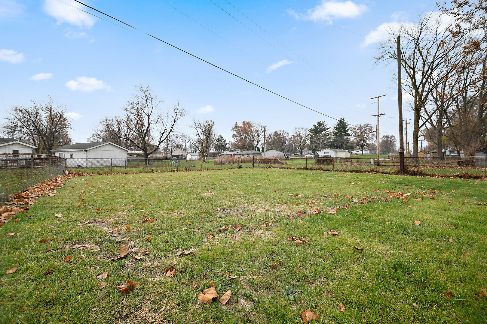 749 West New Monee Road Crete, IL 60417 - Photo 16 of 17 a view of a water fountain and a big yard