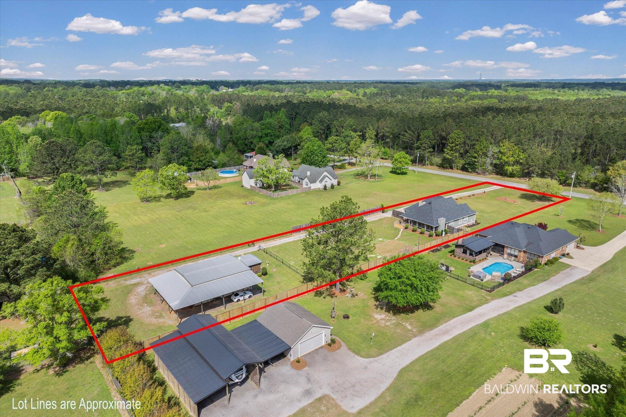 14342 Styx River Road Stapleton, AL 36578 - Photo 50 of 56 Aerial View