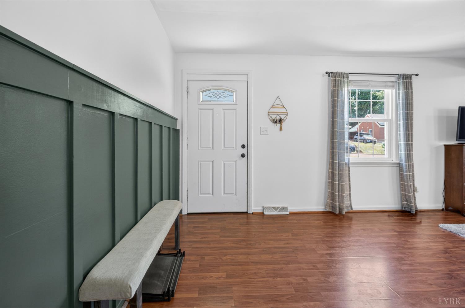 1305 Harding Street Lynchburg, VA 24502 - Photo 15 of 33 a view of a hallway with wooden floor and staircase