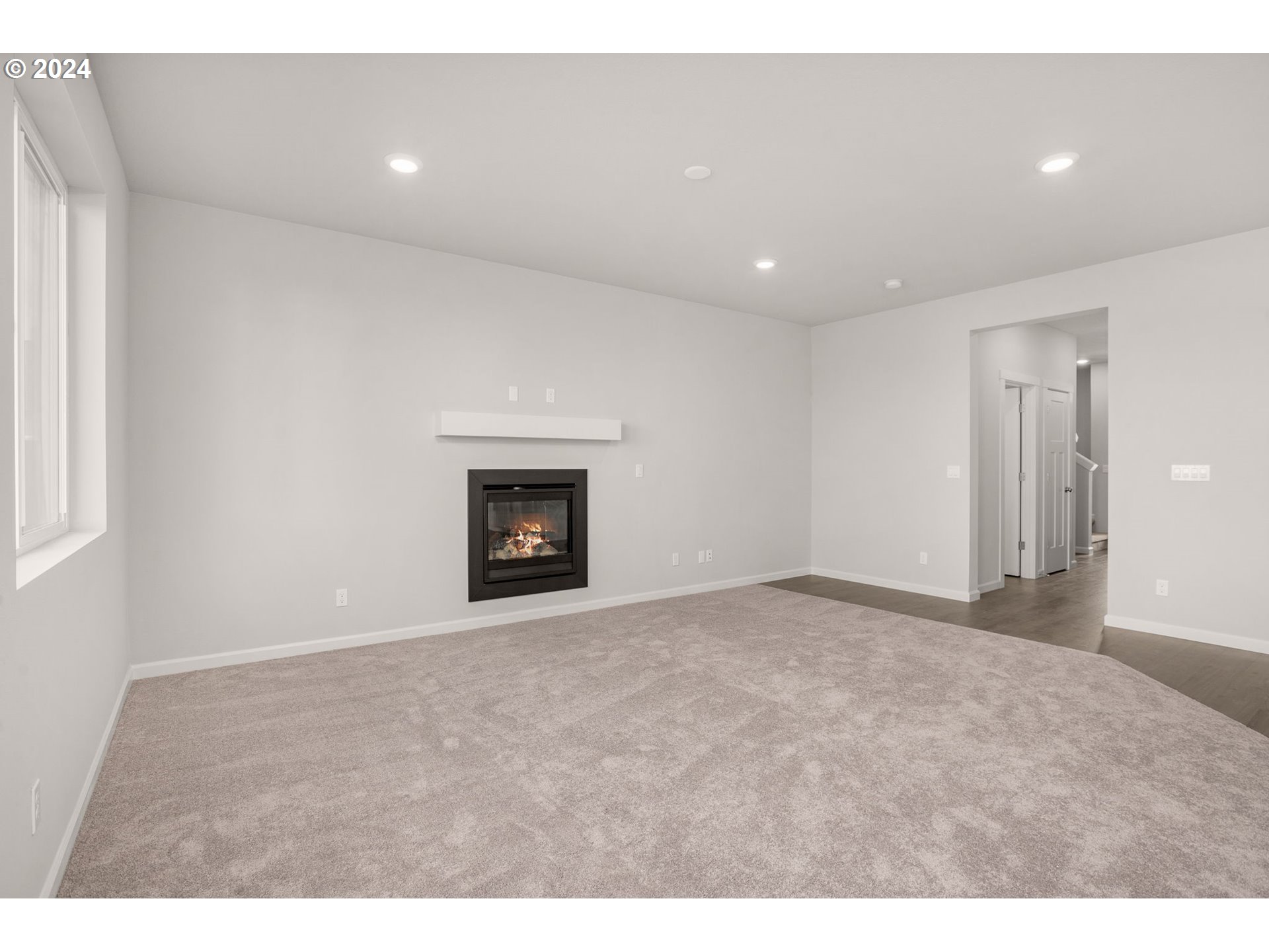 988 Legacy Street Eugene, OR 97402 - Photo 13 of 14 a view of an empty room with a fireplace