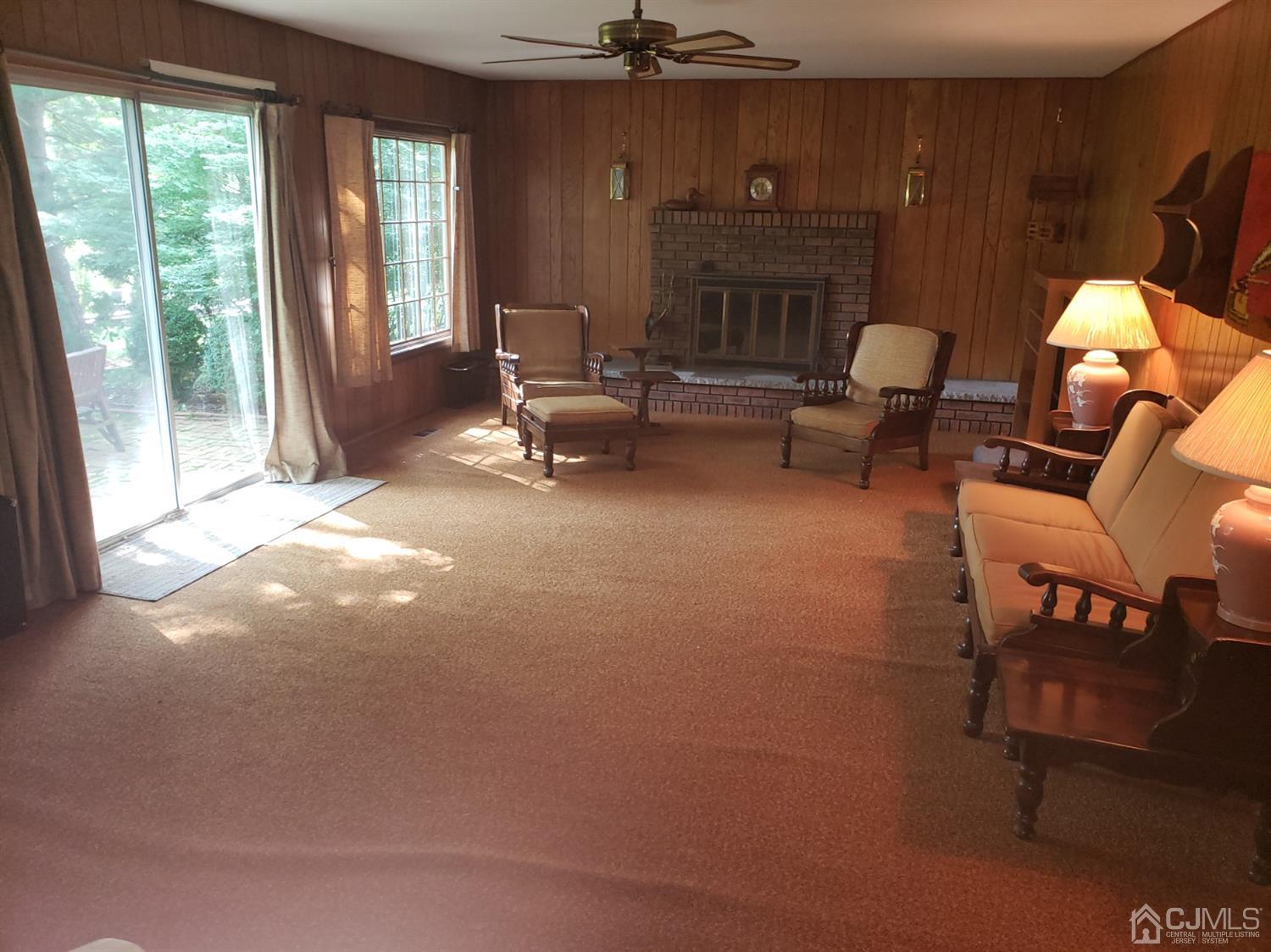 106 Fairfield Road Princeton, NJ 08540 - Photo 11 of 29 a living room with furniture and a fireplace