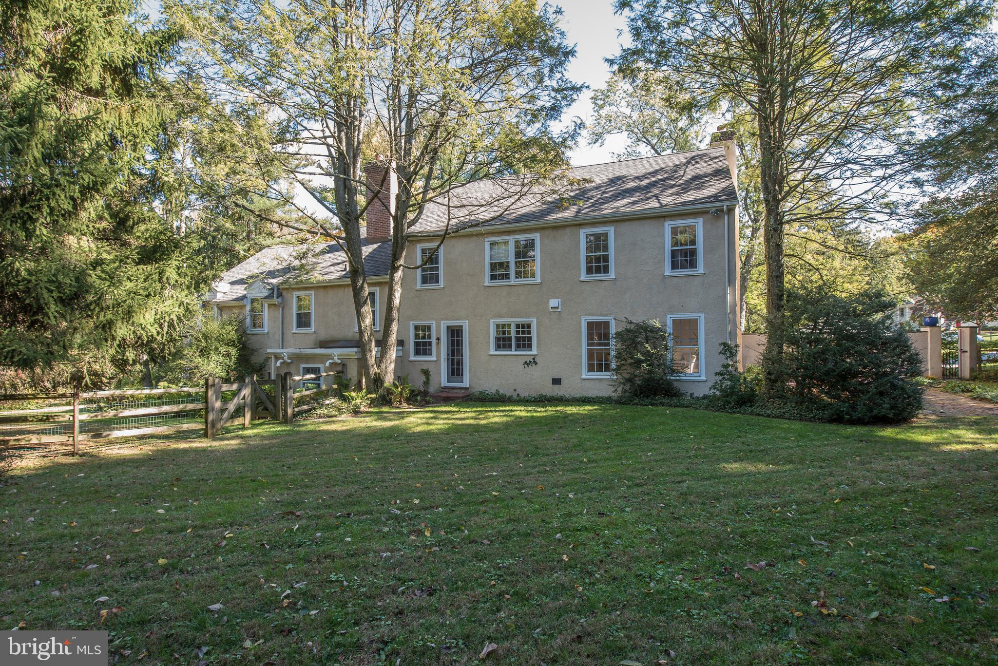 34 Wistar Road Villanova, PA 19085 - Photo 9 of 40 Rear elevation