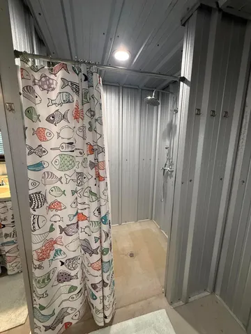 a view of water heater room