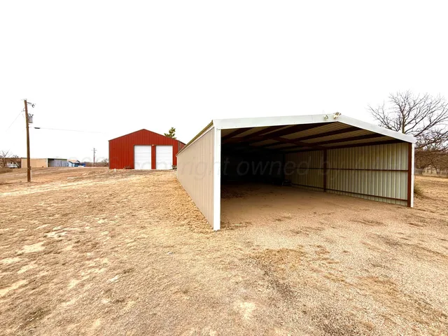 a view of wooden house