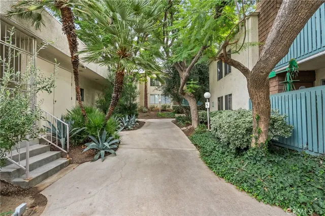a view of an entrance door of a building