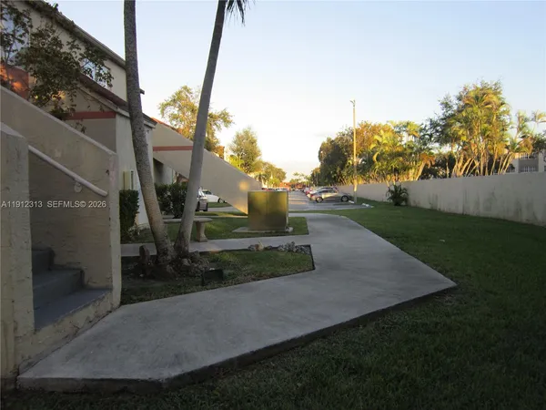 a view of outdoor space and yard