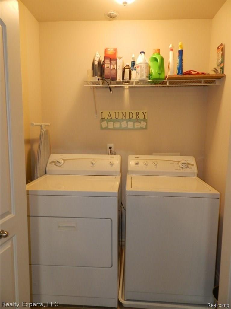 50165 Harding Street Canton, MI 48188 - Photo 22 of 27 SECOND FLOOR LAUNDRY