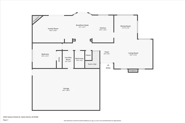 $955,000 | 27641 Sutters Pointe Drive, Saugus, CA 91350