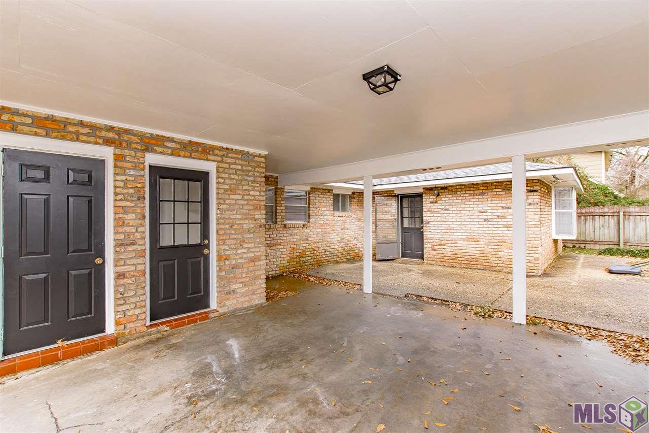 4421 Downing Drive Baton Rouge, LA 70809 - Photo 3 of 23 Carport & Patio Area