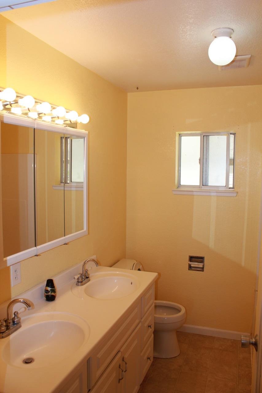 19819 Reeds Creek Road Red Bluff, CA 96080 - Photo 9 of 18 a bathroom with a sink a toilet and mirror