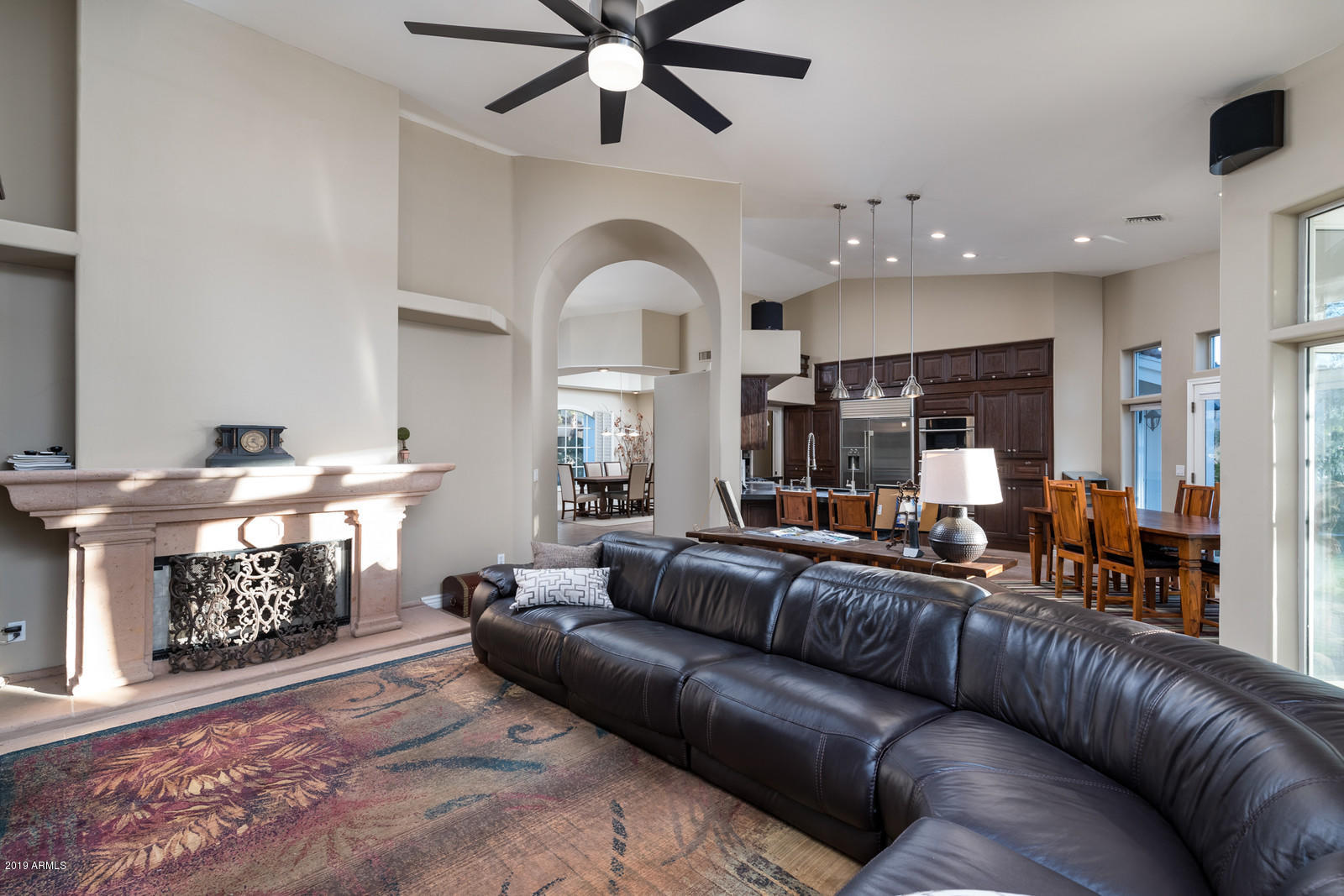 700 North Dobson Road, Unit 23 Chandler, AZ 85224 - Photo 12 of 47 13_13_Family_Room_to_Kitchen_mls