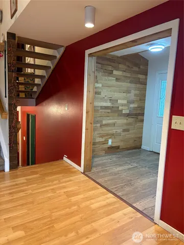 a view of empty room