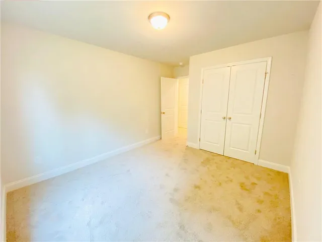 a view of empty room