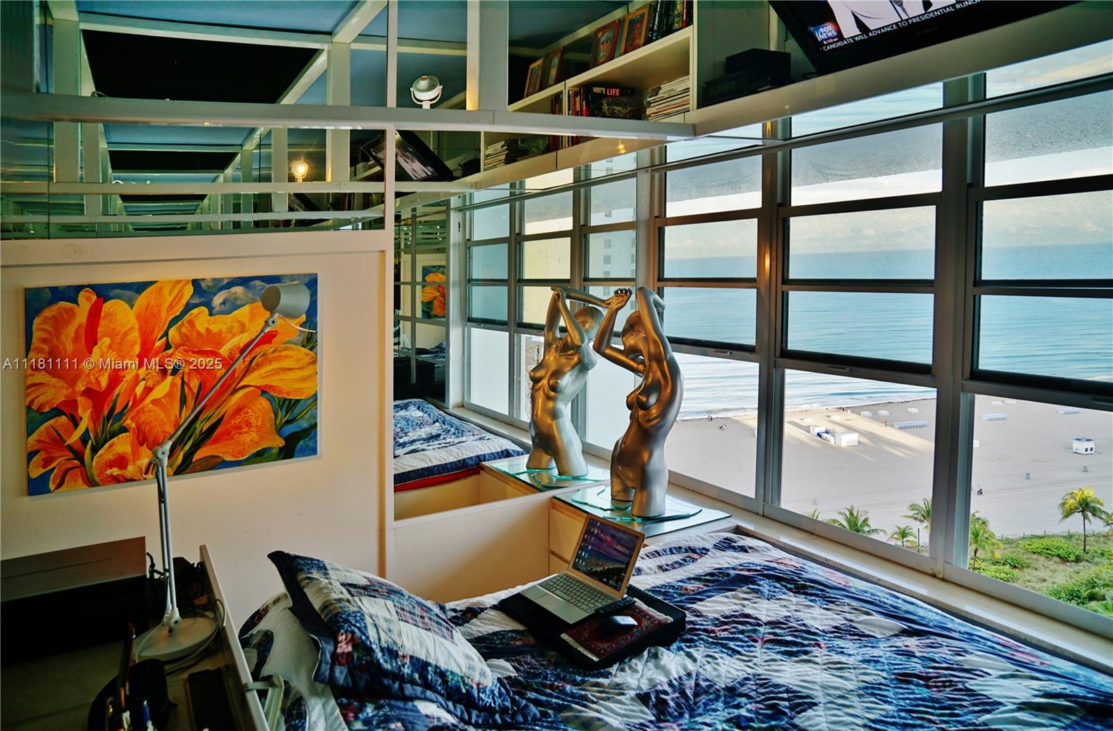 100 Lincoln Road, Unit 1642 Miami Beach, FL 33139 - Photo 13 of 56 a view of a balcony with chairs