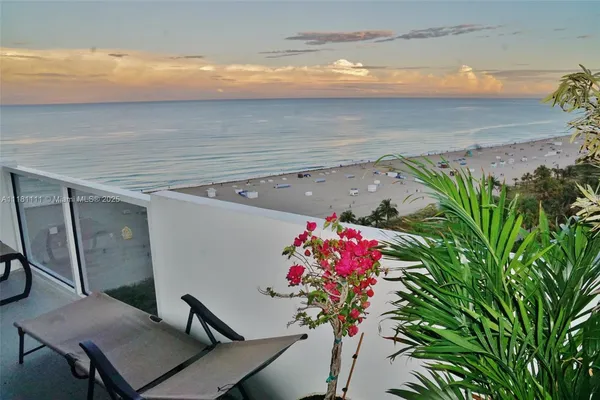 a view of a terrace