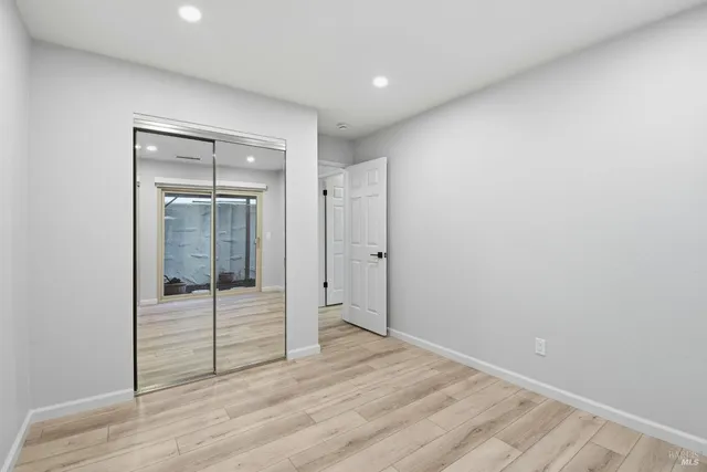 a view of empty room