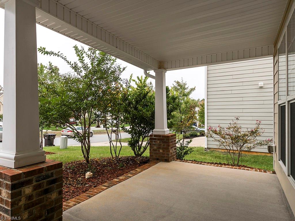 3709 Lexham Court High Point, NC 27265 - Photo 2 of 30 Front porch with columns