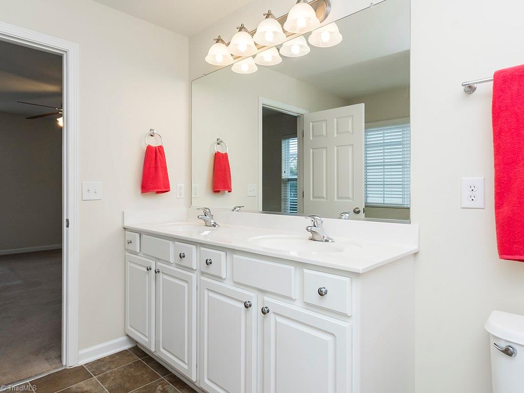 3709 Lexham Court High Point, NC 27265 - Photo 18 of 30 Master bath/double sinks