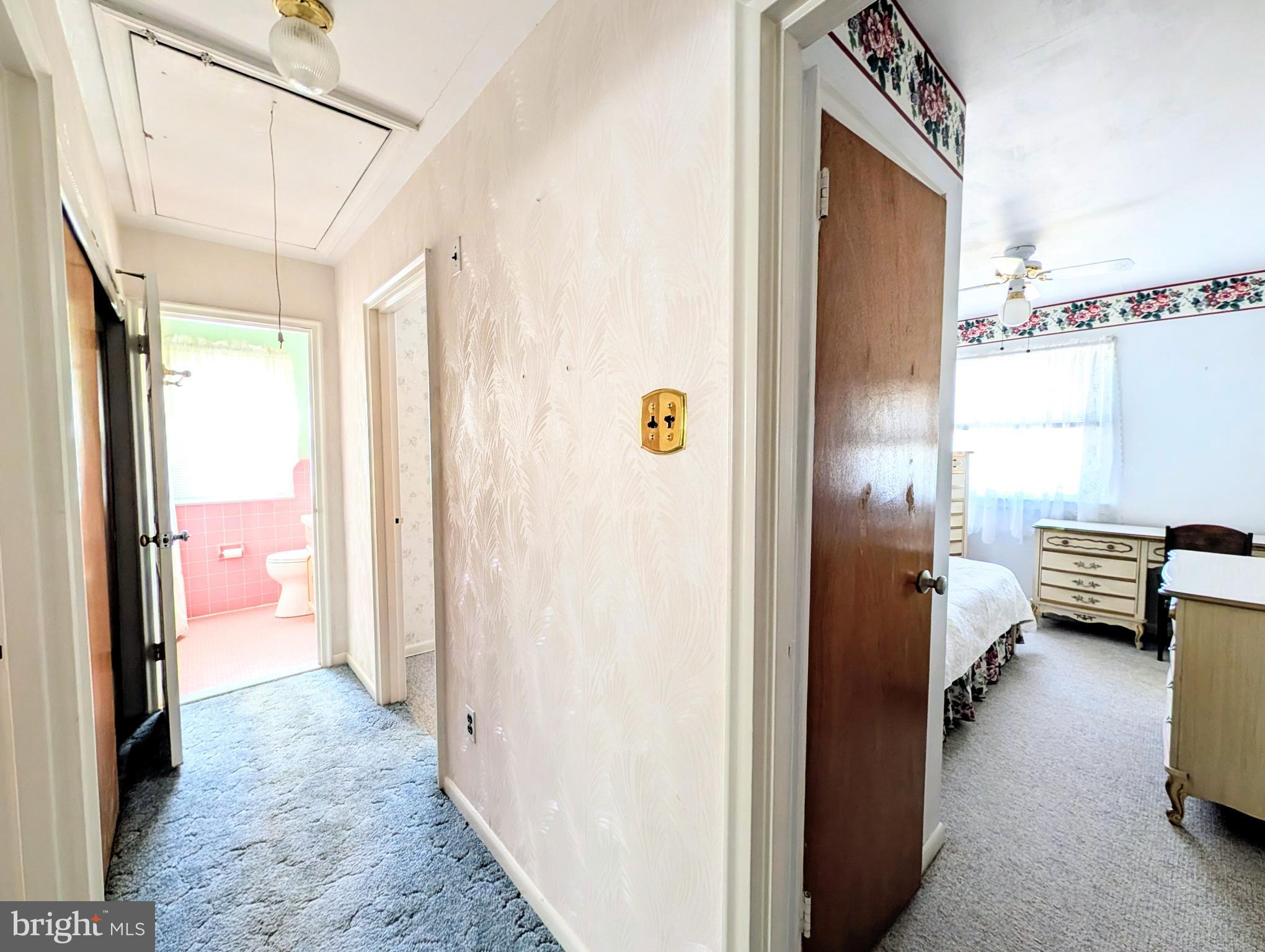 1439 Michigan Avenue Swarthmore, PA 19081 - Photo 15 of 54 a view of a hallway view with staircase