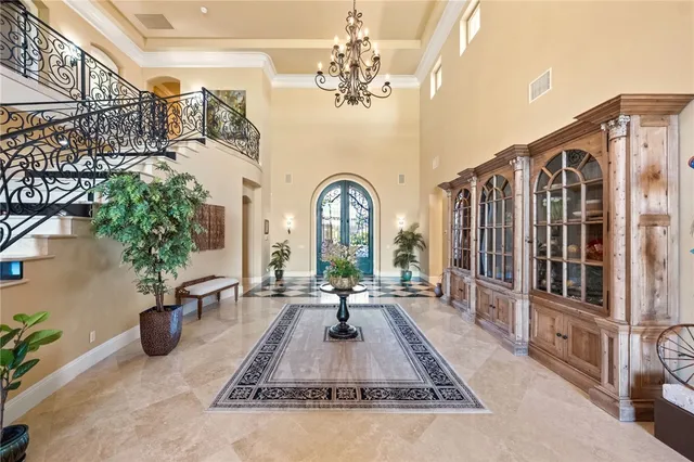 a dining room with furniture window and wooden floor