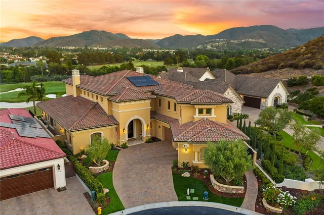 a view of a lake with a city