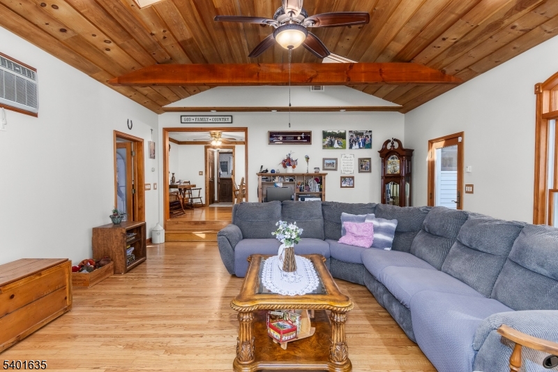37 Ward Road Blairstown, NJ 07825 - Photo 11 of 28 a living room with furniture and a chandelier