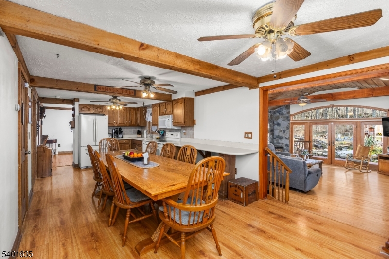 37 Ward Road Blairstown, NJ 07825 - Photo 6 of 28 a dining room with furniture and wooden floor