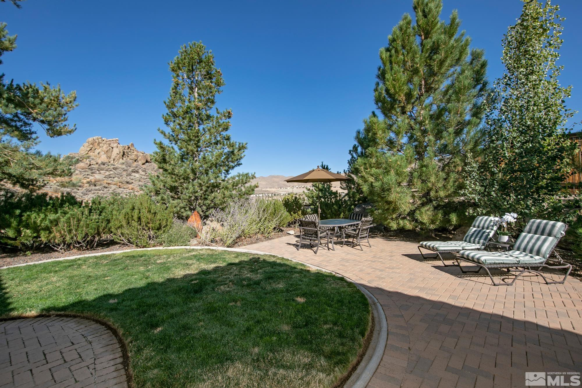 8573 Timaru Trail Reno, NV 89523 - Photo 34 of 40 a view of a backyard