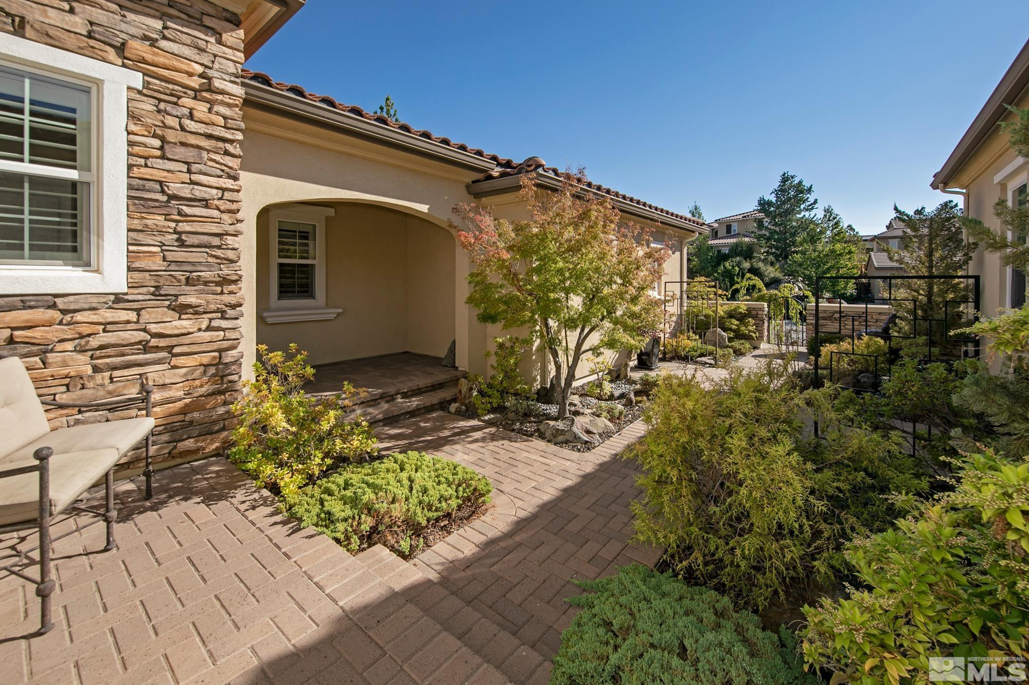 8573 Timaru Trail Reno, NV 89523 - Photo 5 of 40 a view of a back yard of the house