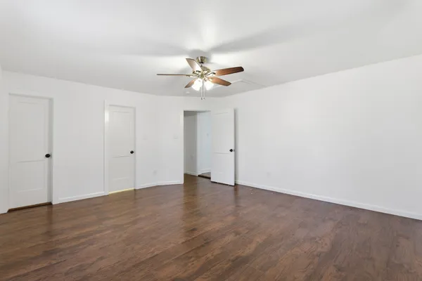 wooden floor in an empty room
