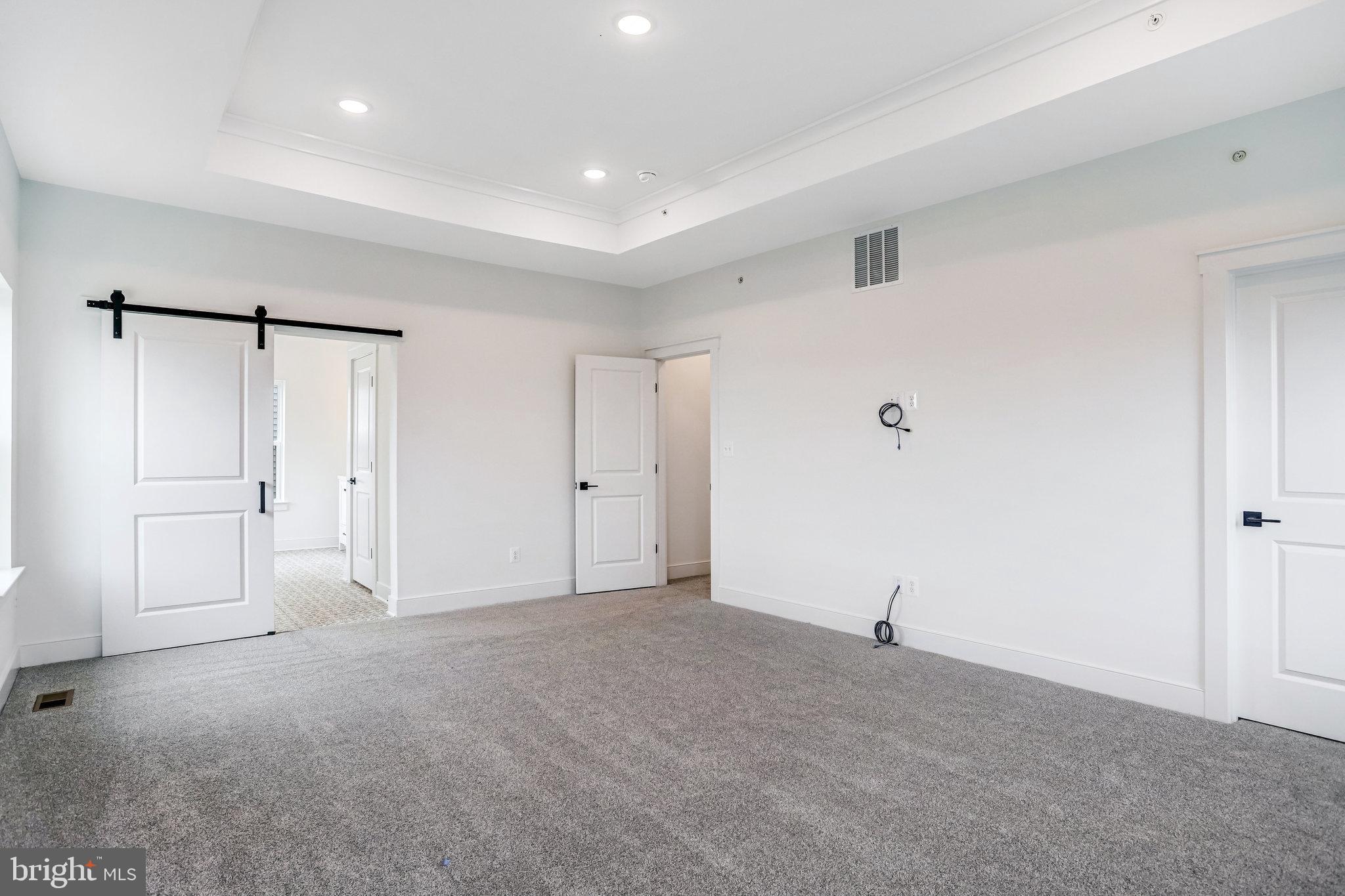 2734 Tuscarora Road Adamstown, MD 21710 - Photo 63 of 85 Primary Bedroom view of Bath w/ Barn Door