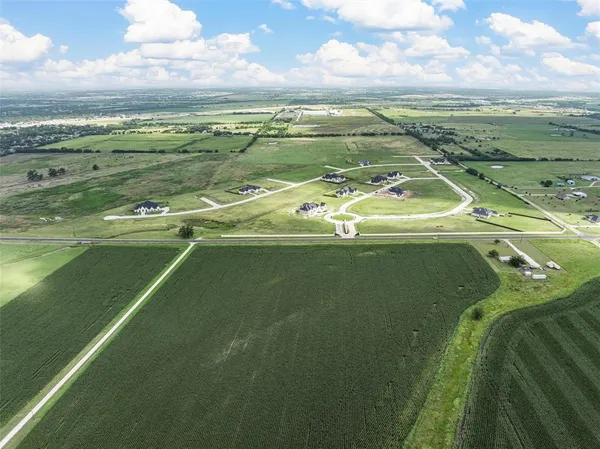 a view of a water and a houses