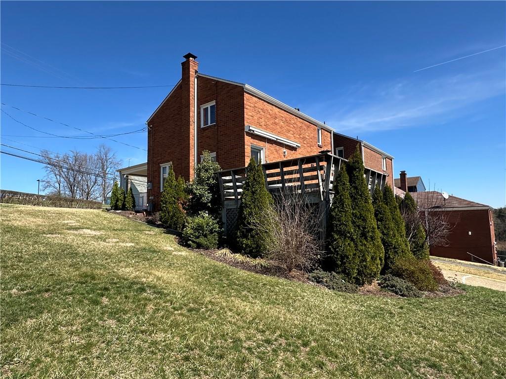 802 Dunster Street Pittsburgh, PA 15226 - Photo 22 of 22 a view of a house with a yard