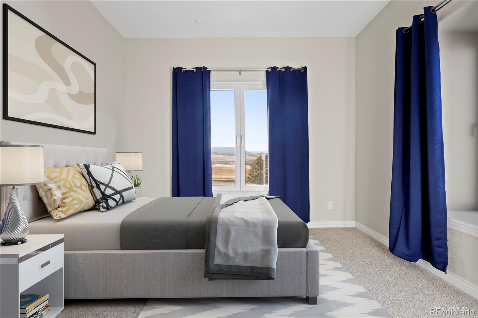 3532 Bell Mountain Drive Castle Rock, CO 80104 - Photo 19 of 50 a living room with furniture and a flat screen tv
