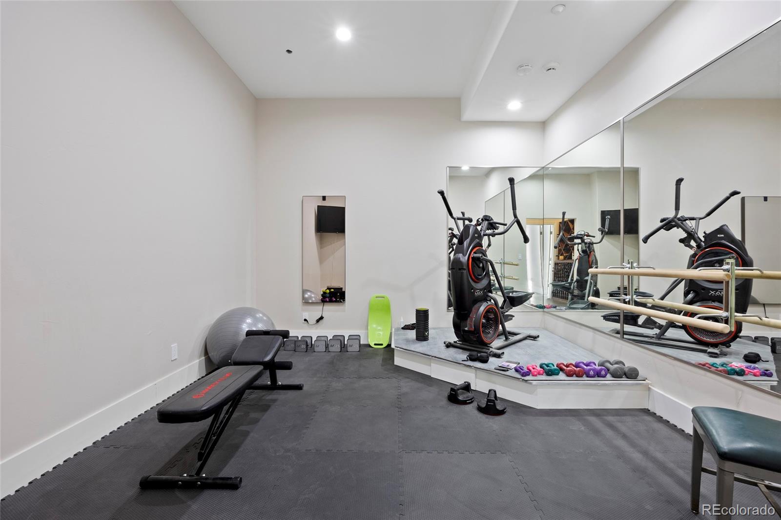 3532 Bell Mountain Drive Castle Rock, CO 80104 - Photo 32 of 50 a view of a room with gym equipment