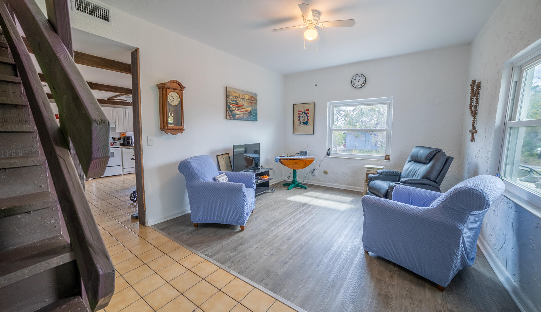 2289 Holder Road Mims, FL 32754 - Photo 2 of 17 a living room with furniture and a large window